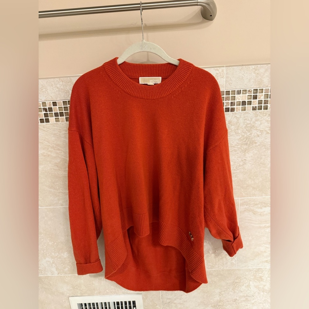 Michael Kors orange sweater